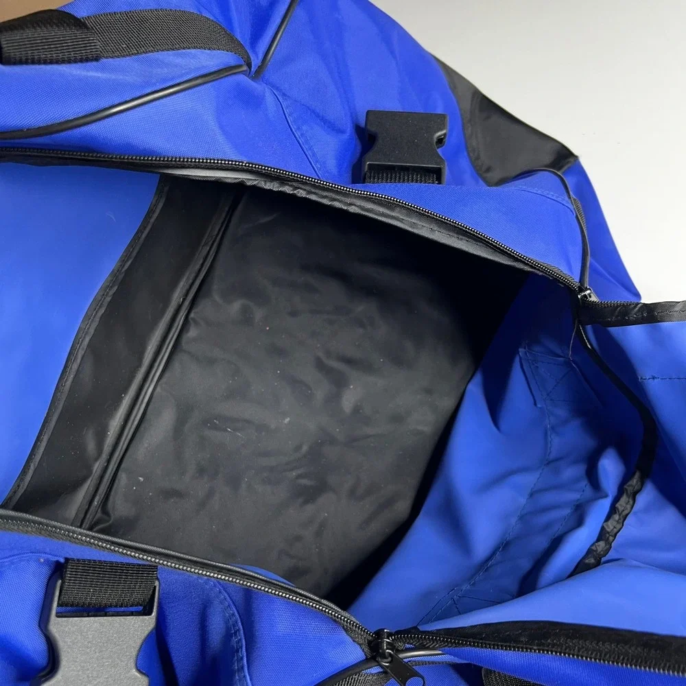 Polo Sport Ralph Lauren Duffle Bag Blue Black Vintage Gym Travel Luggage 20 inch